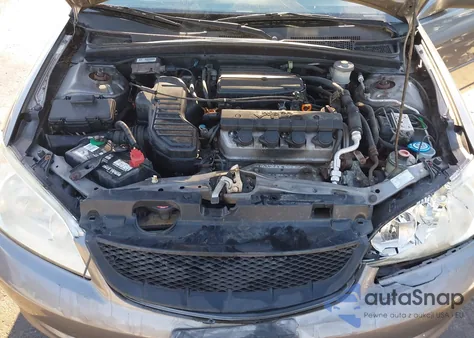 2005 Honda Civic Ex z USA, uszkodzony, nr VIN 1HGEM22025L021085